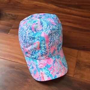 Lilly Patterned Baseball Cap